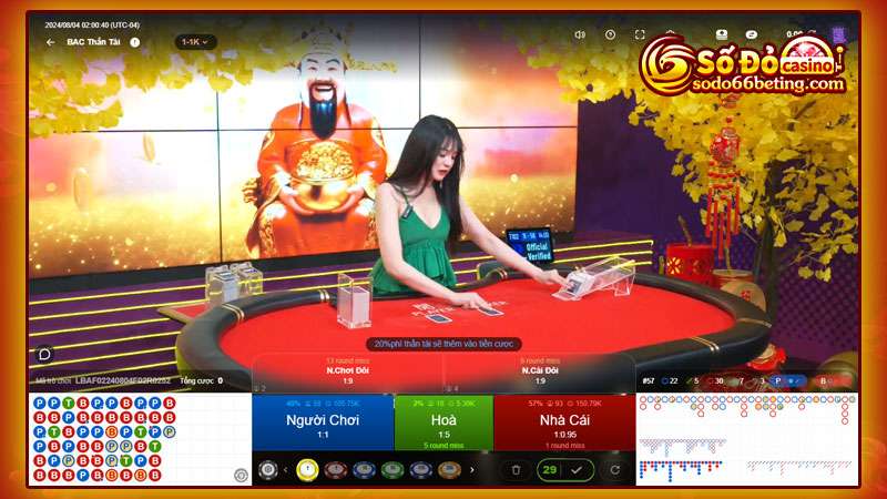 Chơi game sòng bài đổi thưởng bạn được thỏa sức lựa chọn mỗi ngày