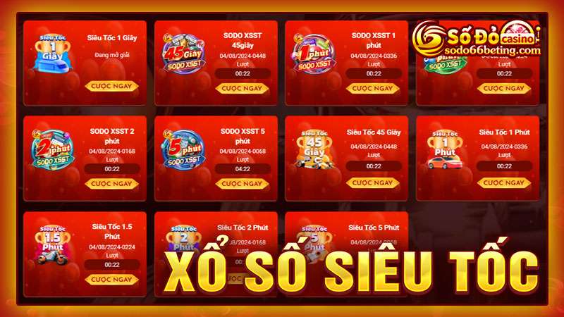 Xổ số siêu tốc cực chất