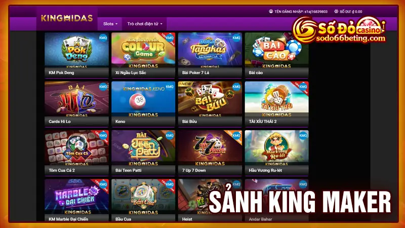 Sảnh King Maker