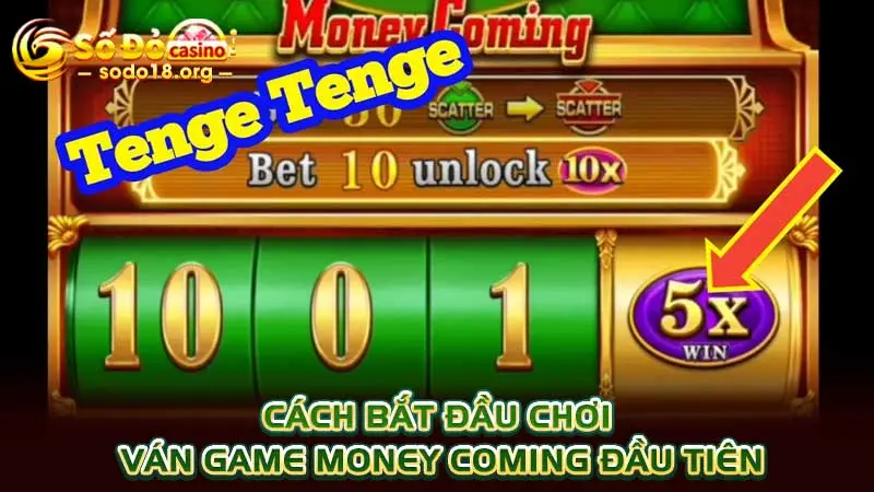 Cách bắt đầu chơi ván game Money Coming đầu tiên