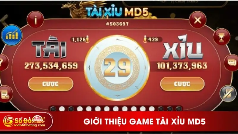 Giới thiệu game Tài Xỉu MD5