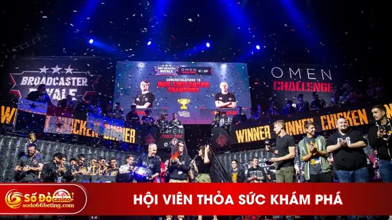 Hội viên thỏa sức khám phá