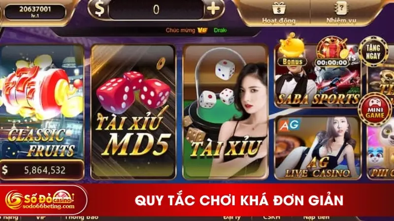 Quy tắc chơi khá đơn giản