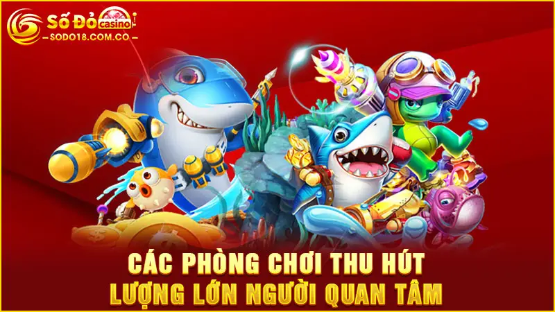 Các phòng chơi thu hút lượng lớn người quan tâm