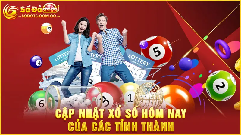 Cập nhật xổ số hôm nay của các tỉnh thành