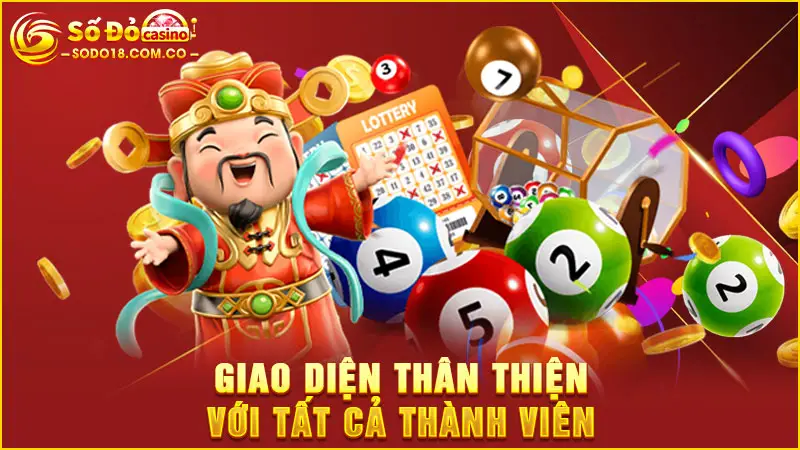 Giao diện thân thiện với tất cả thành viên