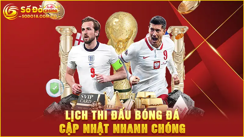 Lịch thi đấu bóng đá cập nhật nhanh chóng