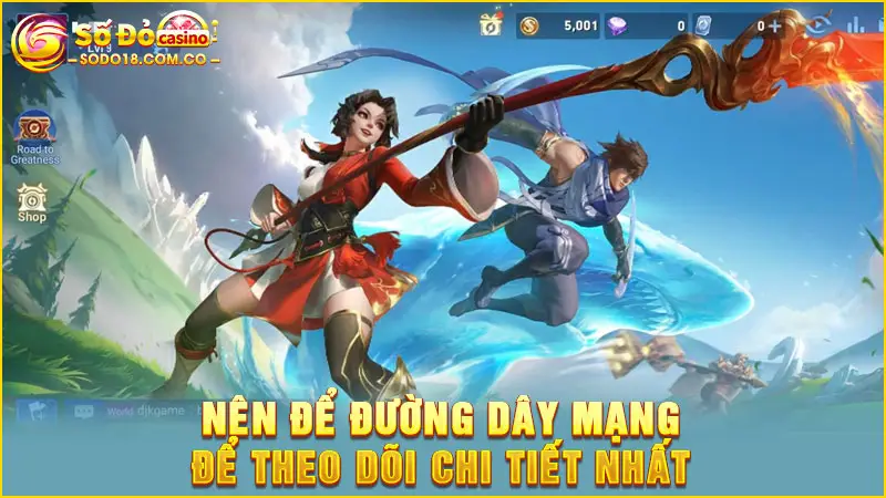 Nên để đường dây mạng để theo dõi chi tiết nhất