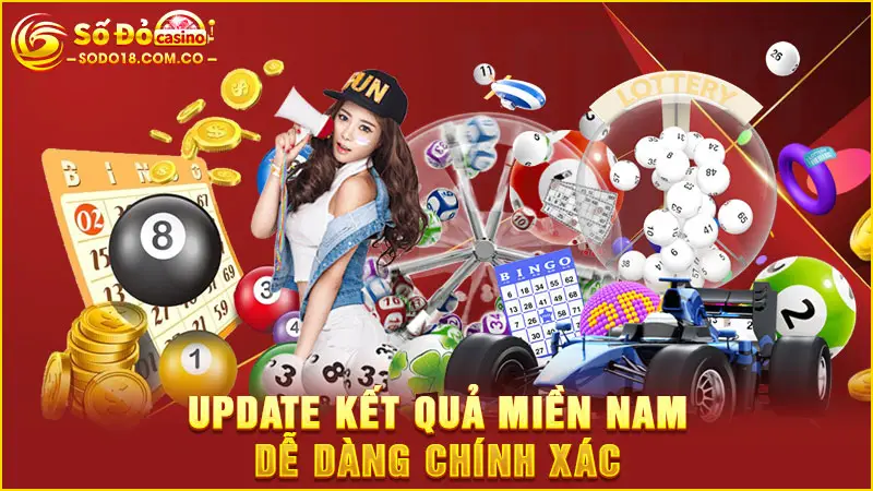 Update kết quả miền Nam dễ dàng chính xác